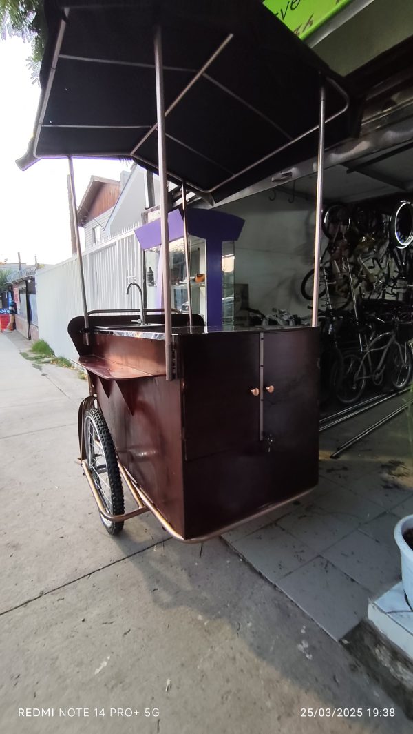 Triciclo "CAFÉ RODANTE modelo Barista" — - Imagen 2