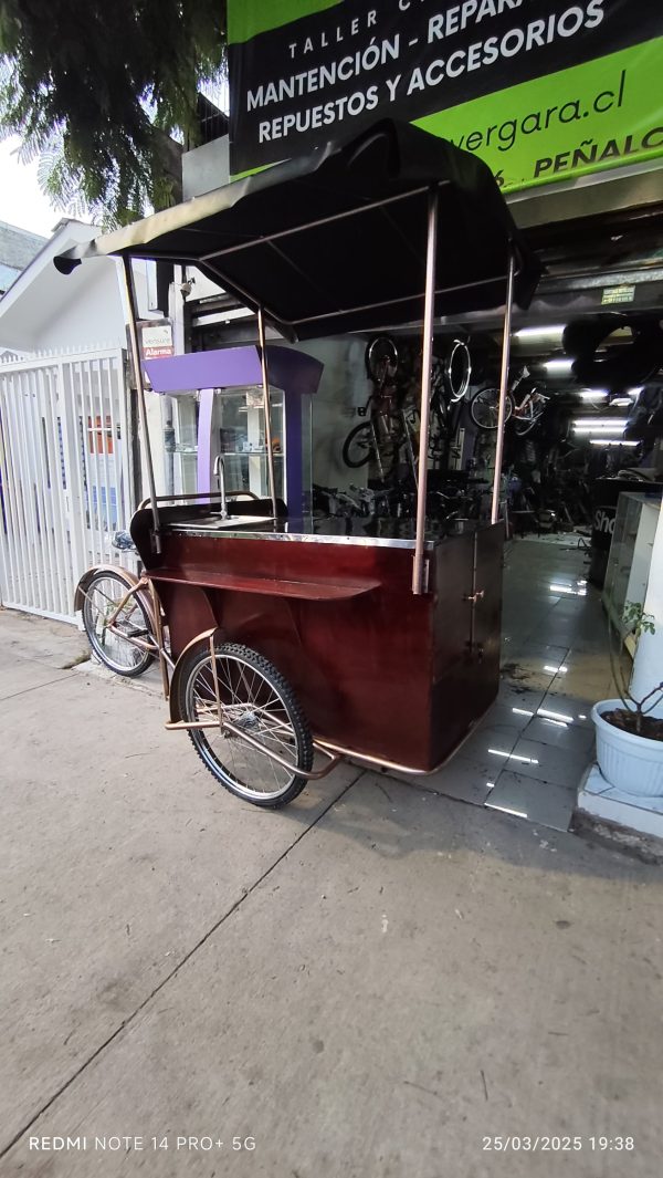 Triciclo "CAFÉ RODANTE modelo Barista" — - Imagen 3