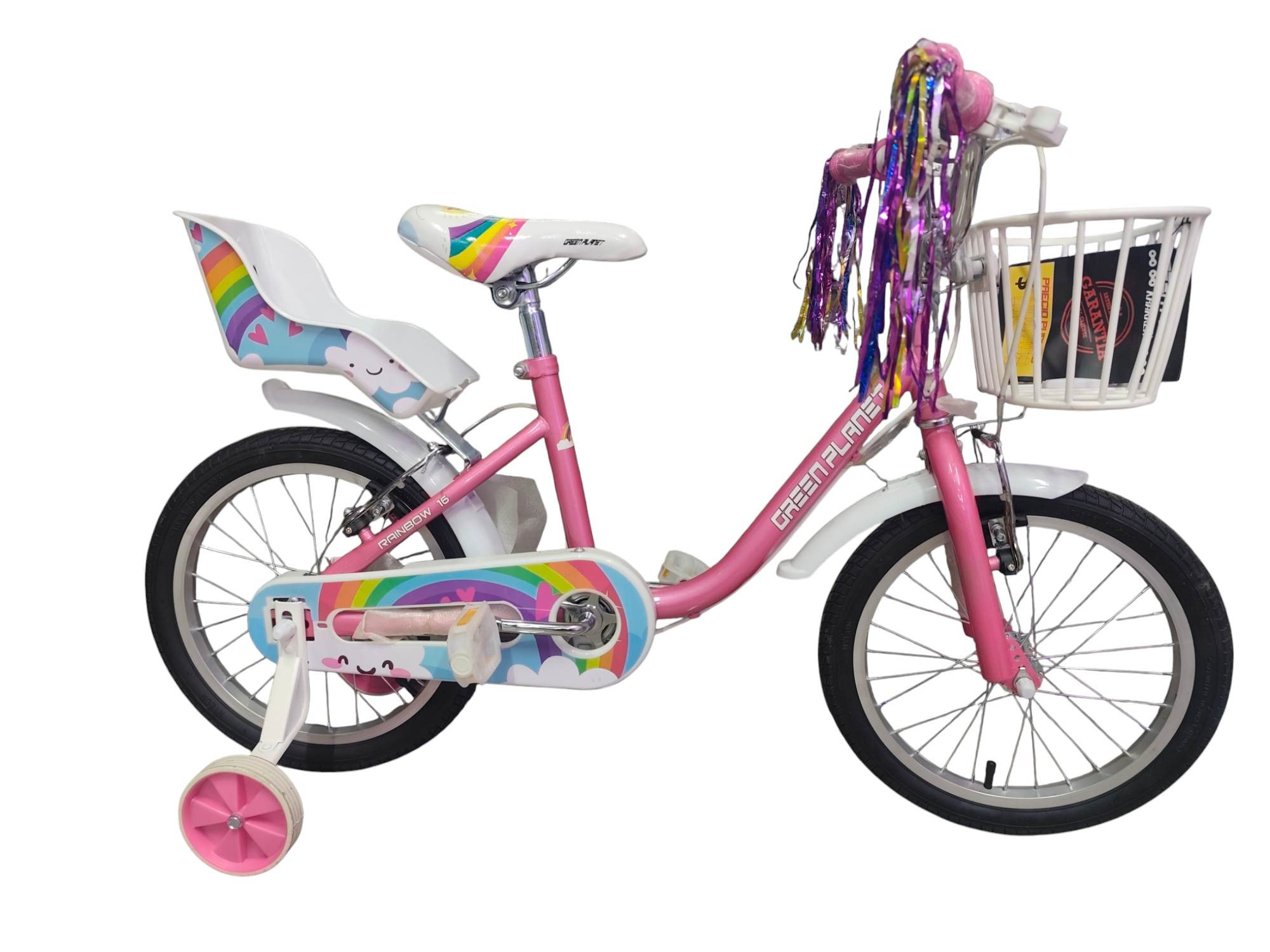 Bicicleta Infantil Rainbow Aro 16 – Niña 🌈🚲