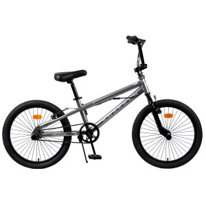 Bicicleta BMX freestyle Green Planet 20 Silver